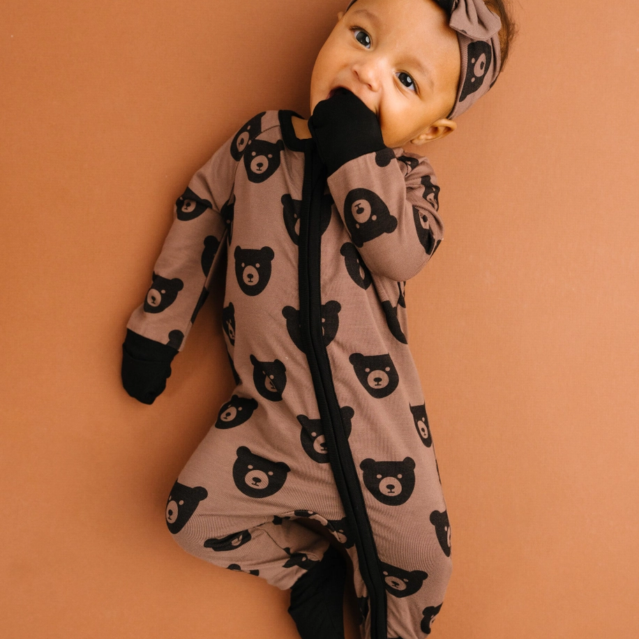 Brown Bear Bamboo Sleeper - Little One Shop