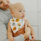 Karver Bandana Bib Set (4 pack) - Copper Pearl