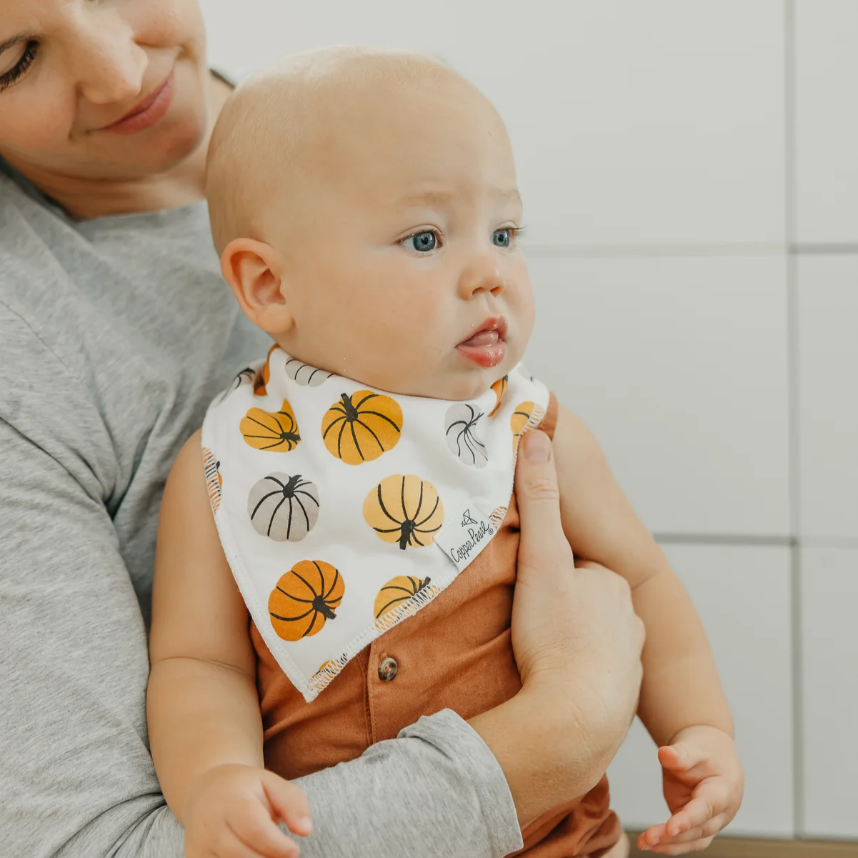 Karver Bandana Bib Set (4 pack) - Copper Pearl