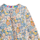 Floral Ruffle Footie - Magnetic Me
