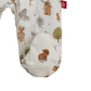 Funny Farm Organic Cotton Footie - Magnetic Me