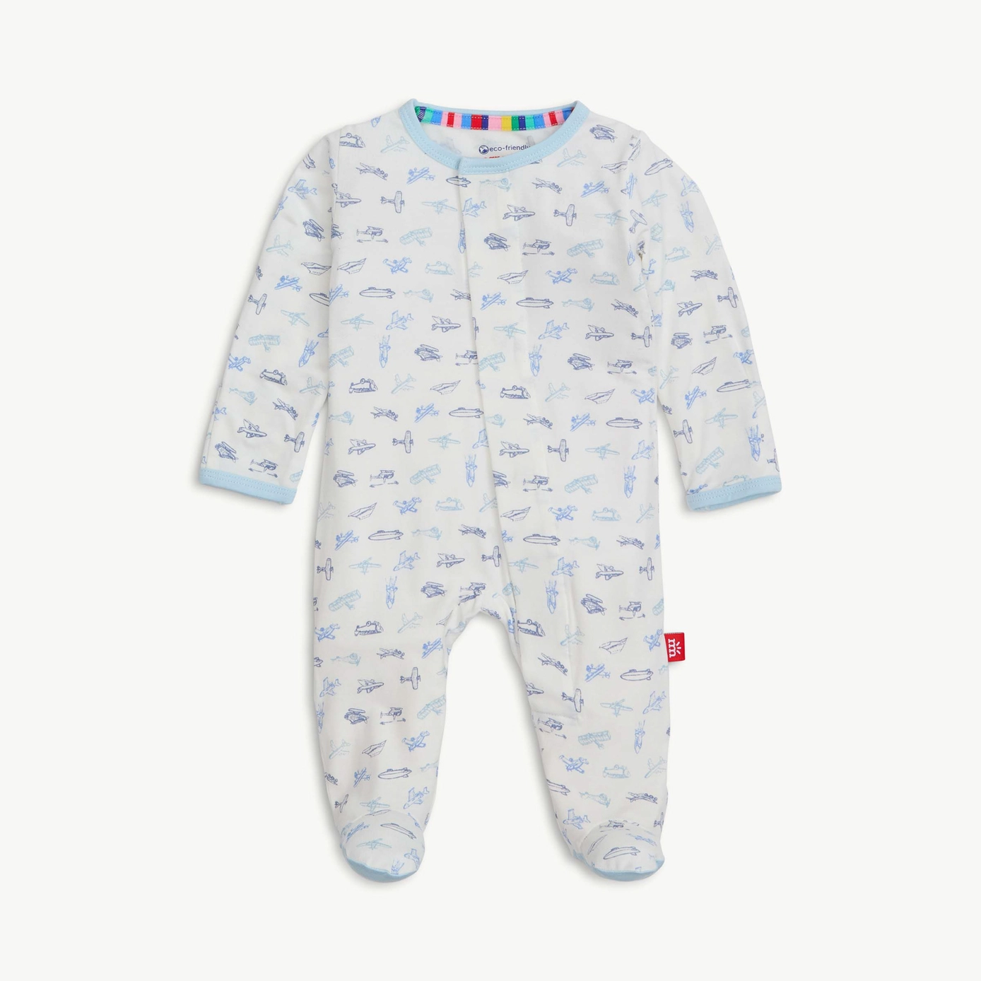 Airplanes Magnetic Footie - Magnetic Me