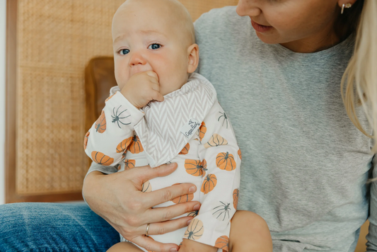 Karver Bandana Bib Set (4 pack) - Copper Pearl