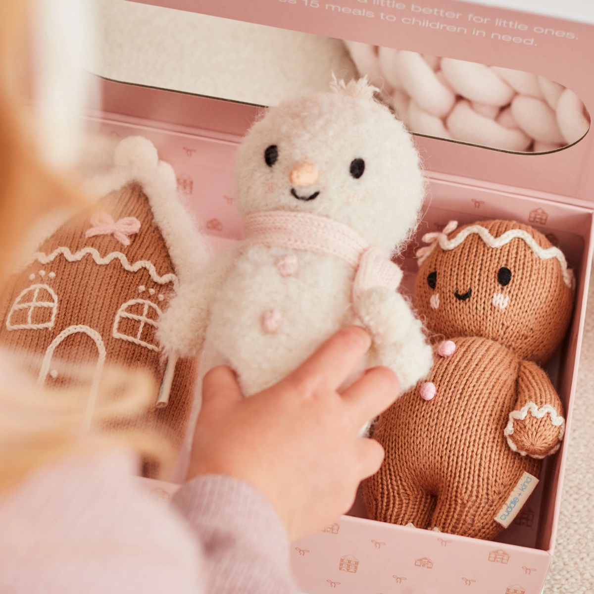 Baby Blush Snowman- Cuddle + Kind