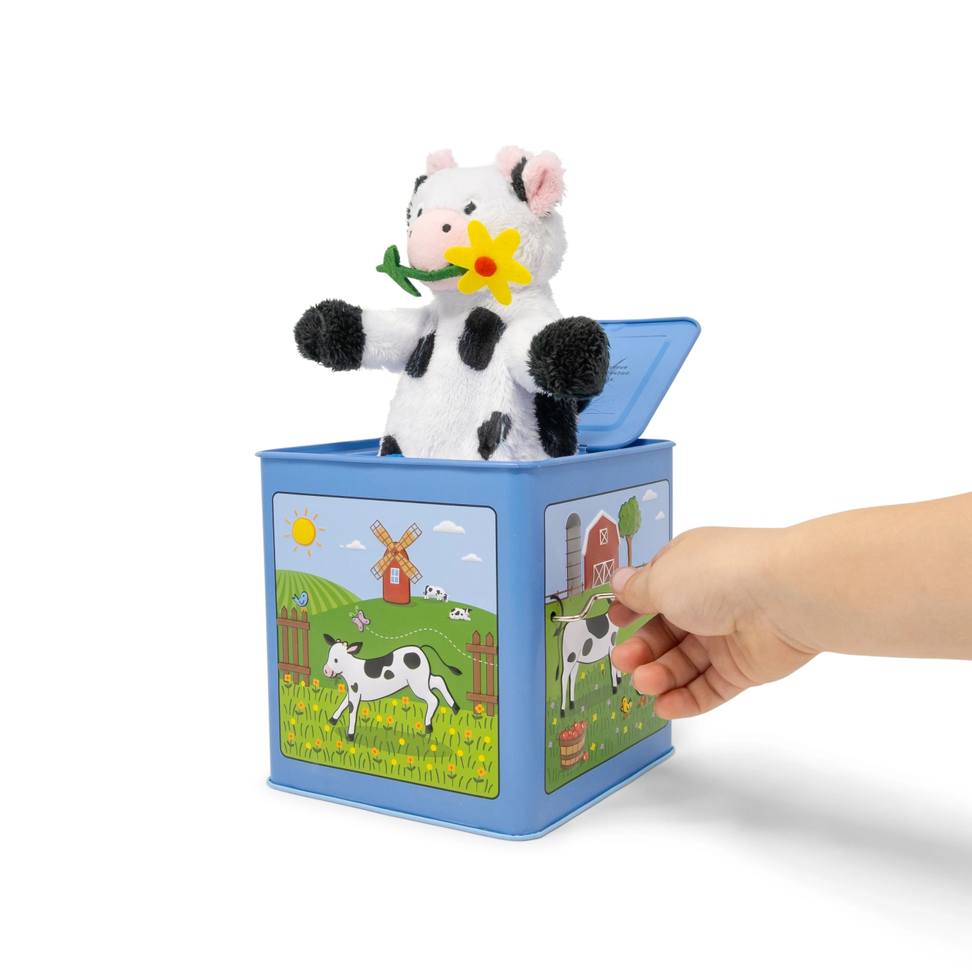Honey the Cow Jack in the Box - Jack Rabbit Creations