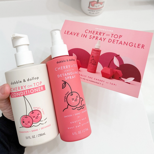 Cherry On Top Detangling Spray - Dabble & Dollop