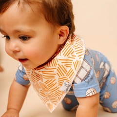 Dunk Bandana Bibs - Copper Pearl