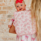 Bow My Gosh Burp Cloths - Copper Pearl