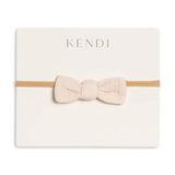 Muslin Shell Dainty Bow - Kendi
