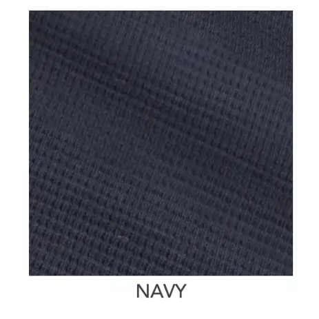 Navy Cole Waffle Hoodie Bodysuit - Kendi