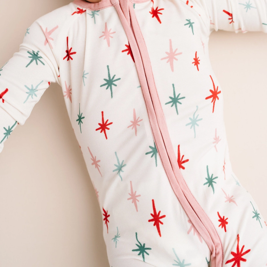 Holiday Twinkle Bamboo Sleeper - Little One Shop