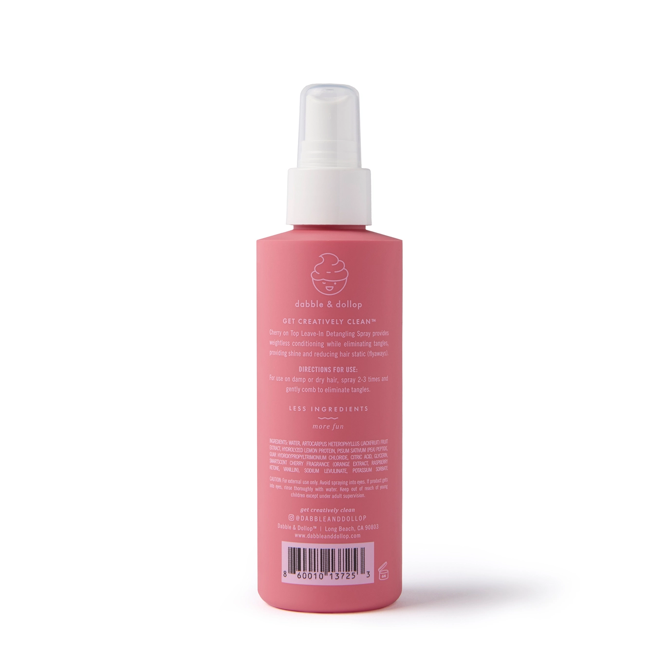 Cherry On Top Detangling Spray - Dabble & Dollop