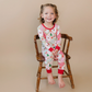 Santa Patchwork Two Piece - Lucky Panda Kids