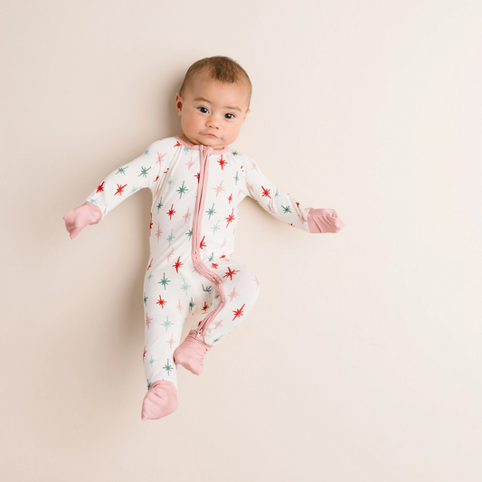 Holiday Twinkle Bamboo Sleeper - Little One Shop