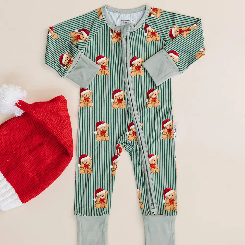 Merry Bears Romper - Lucky Panda Kids