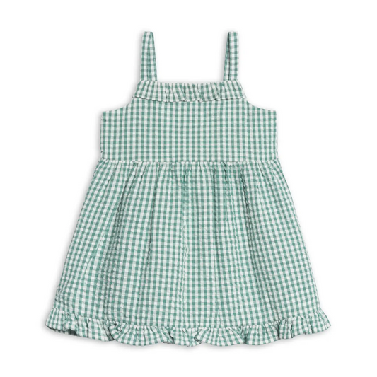 Laguna Gingham Juliette Seersucker Dress  - Kendi