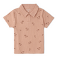 Island Palm Collar Tee & Short Set - Makemake Organics