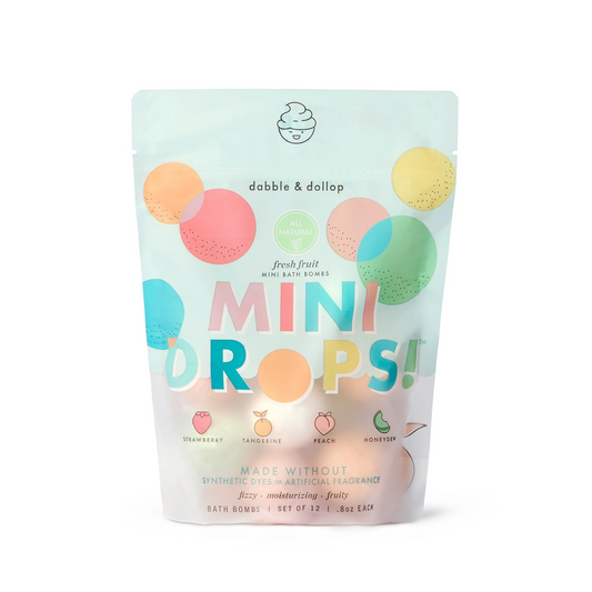 Fresh Fruit Mini Bath Bombs - Dabble & Dollop