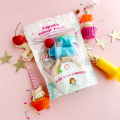 Cupcake Kiddough Kit - Earth Grown Kids Dough