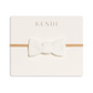 Coconut Muslin Dainty Bow - Kendi