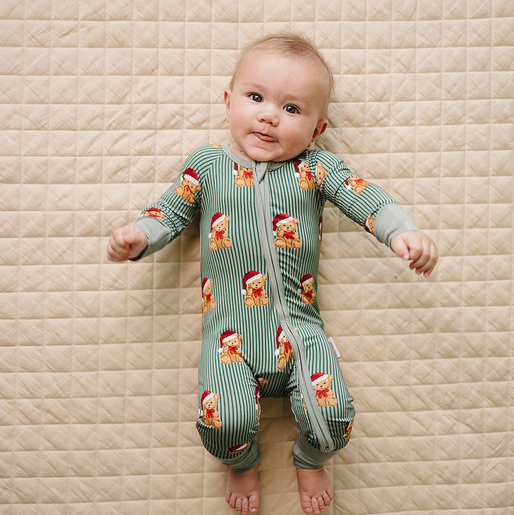 Merry Bears Romper - Lucky Panda Kids