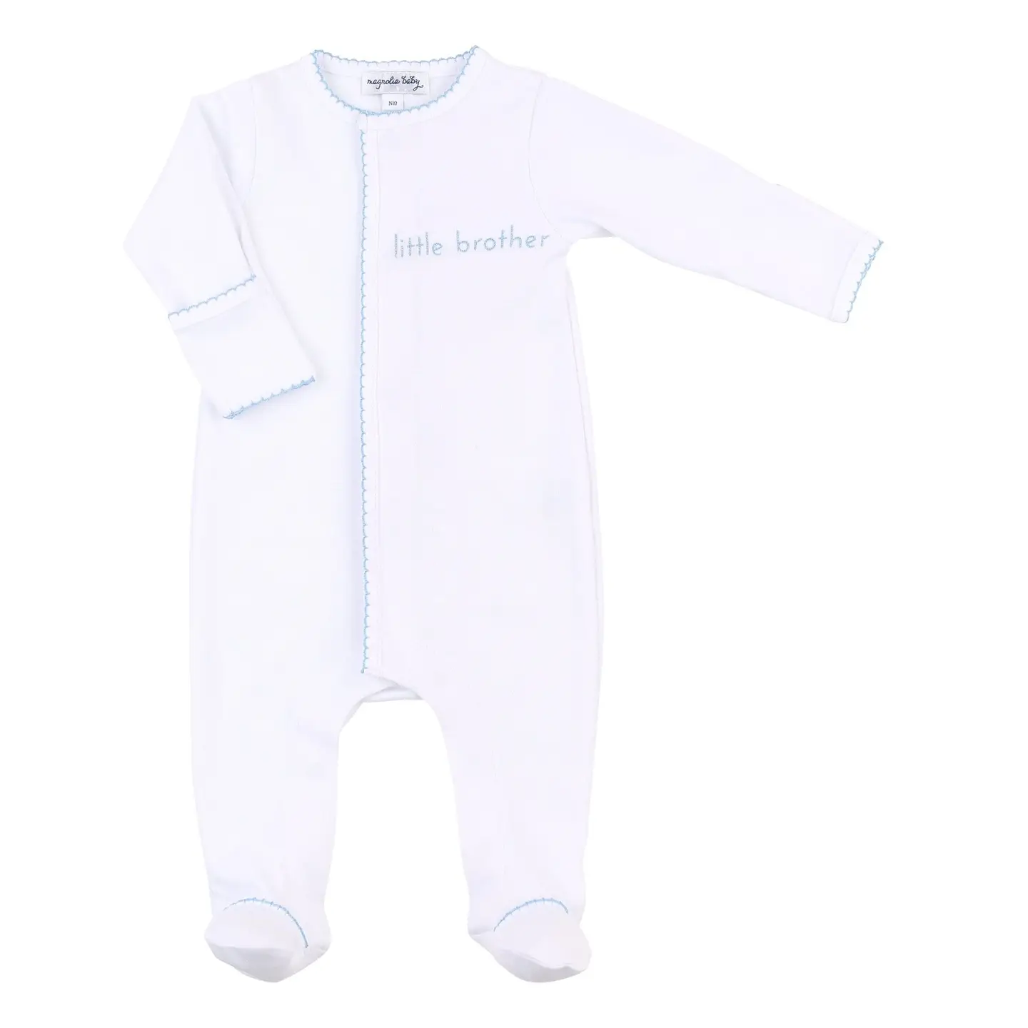 Little Brother Zip Footie - Magnolia Baby
