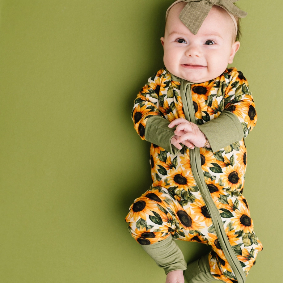 Wild Sunflower Bamboo Sleeper - Little One Shop