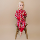 Red Bows Romper - Lucky Panda Kids