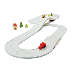 Large Rubber Road & Rail Set - Plan Toys