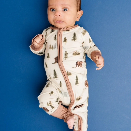 Bear Trail Bamboo Sleeper - Little One Shop