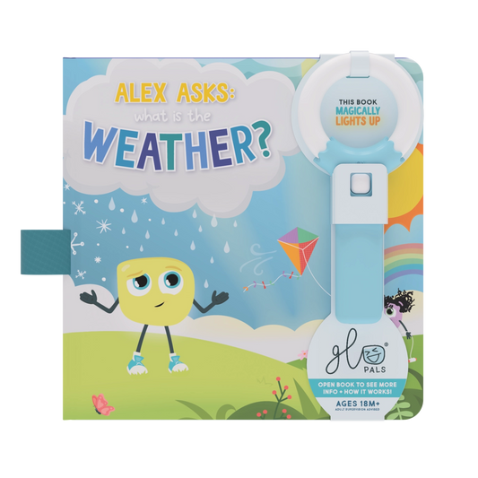Alex Asks Whats The Weather Book - Glo Pals