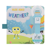 Alex Asks Whats The Weather Book - Glo Pals