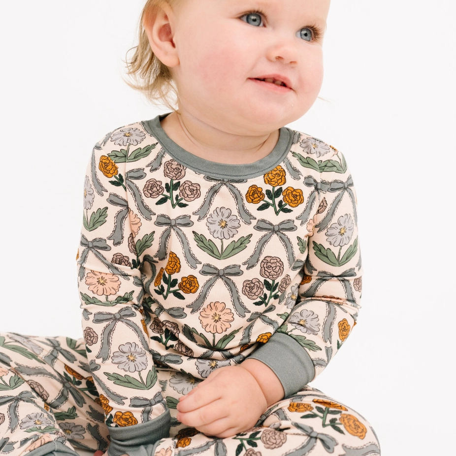 Cottage Bow Bamboo Set - Little One Shop