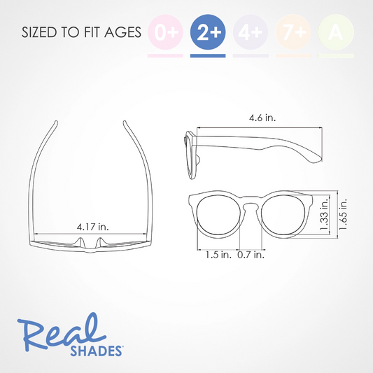 Dusty Rose Chill Sunglasses - Real Shades