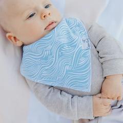 Cove Bandana Bibs - Copper Pearl