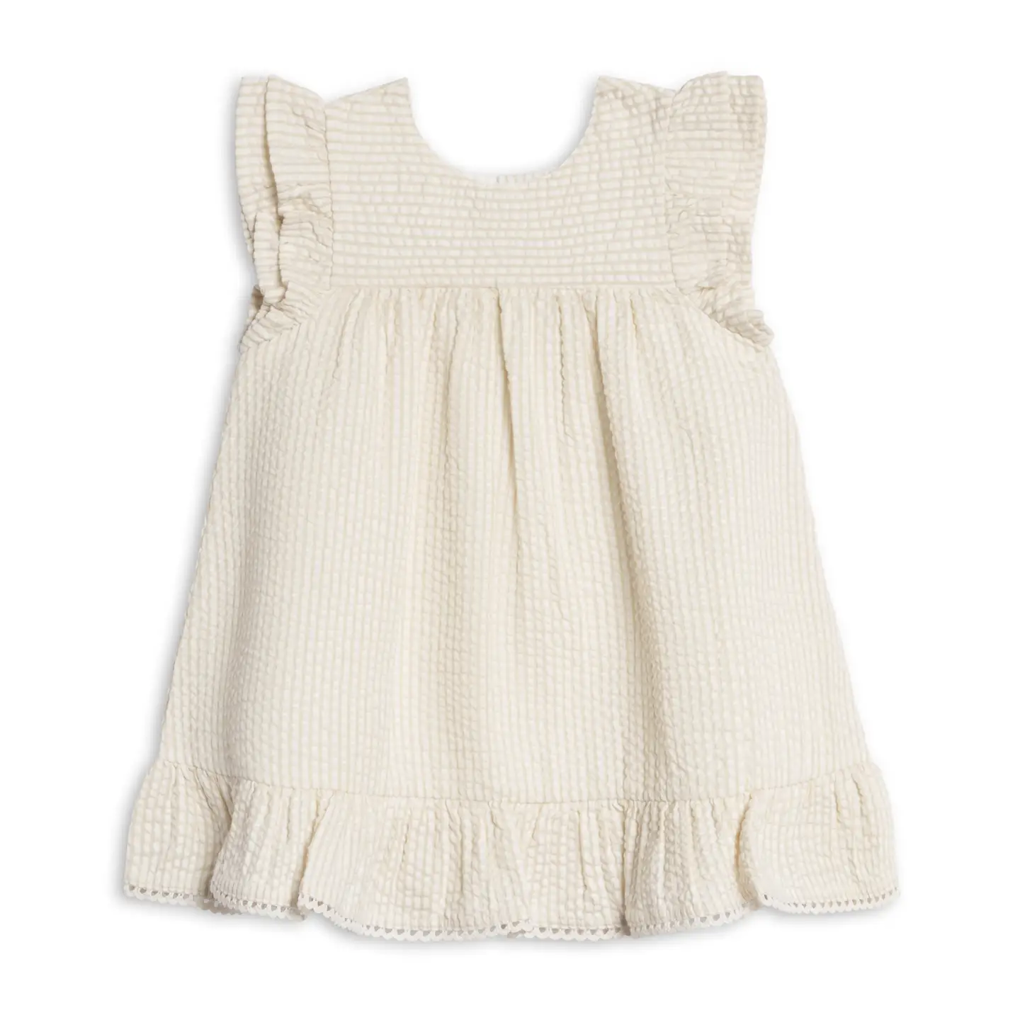 Dune Stripe Lorena Seersucker Dress  - Kendi