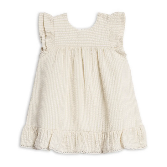Dune Stripe Lorena Seersucker Dress  - Kendi