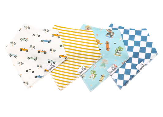 Speedster Bandana Bibs - Copper Pearl