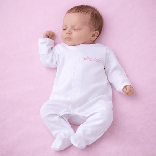 Little Sister Zip Footie - Magnolia Baby