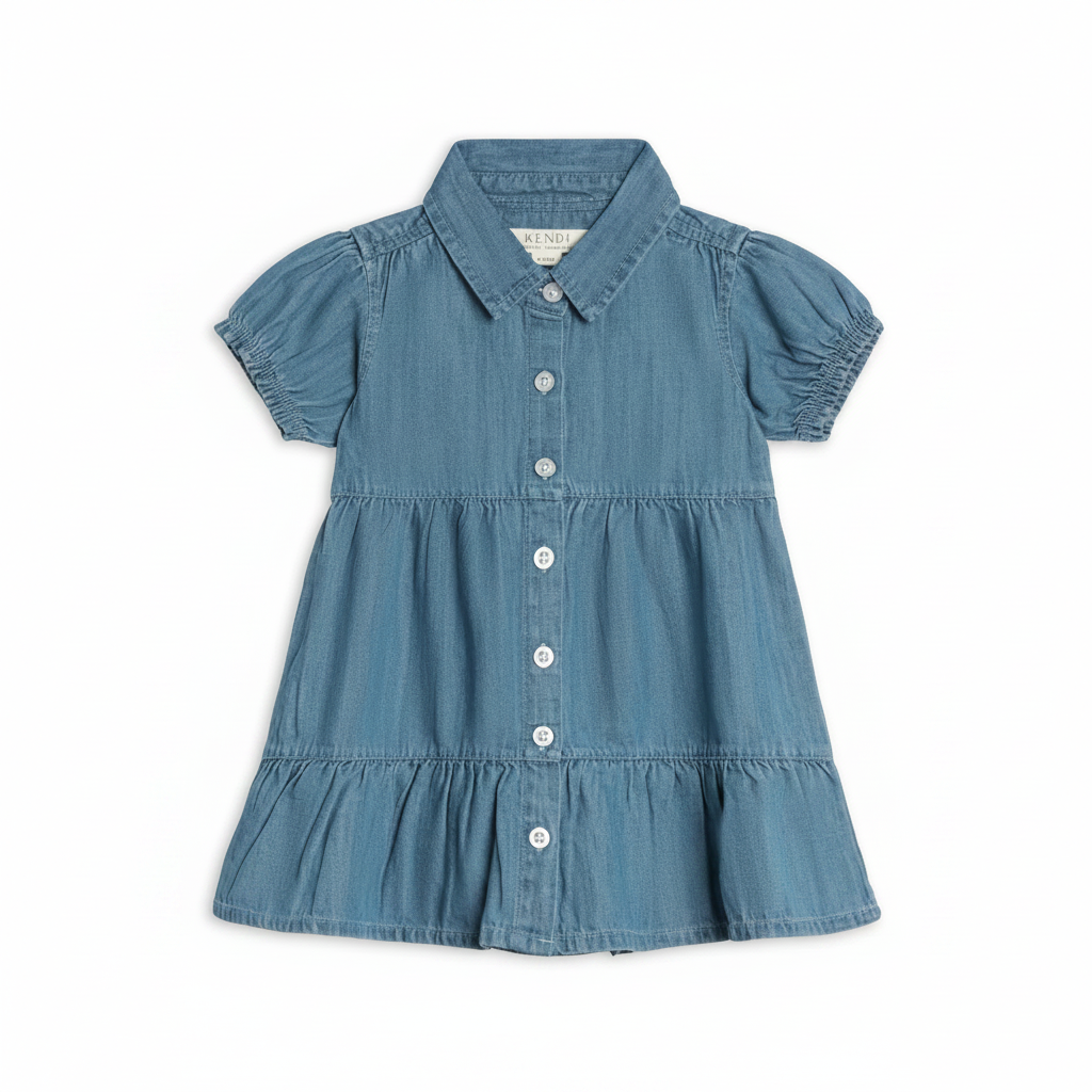 Chambray Milly Shirt Dress  - Kendi