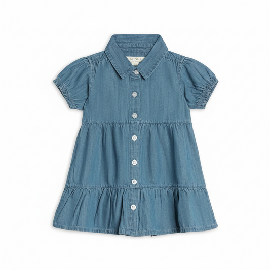 Chambray Milly Shirt Dress  - Kendi
