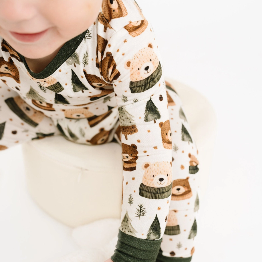Winter Bears Bamboo Set - Little One Shop