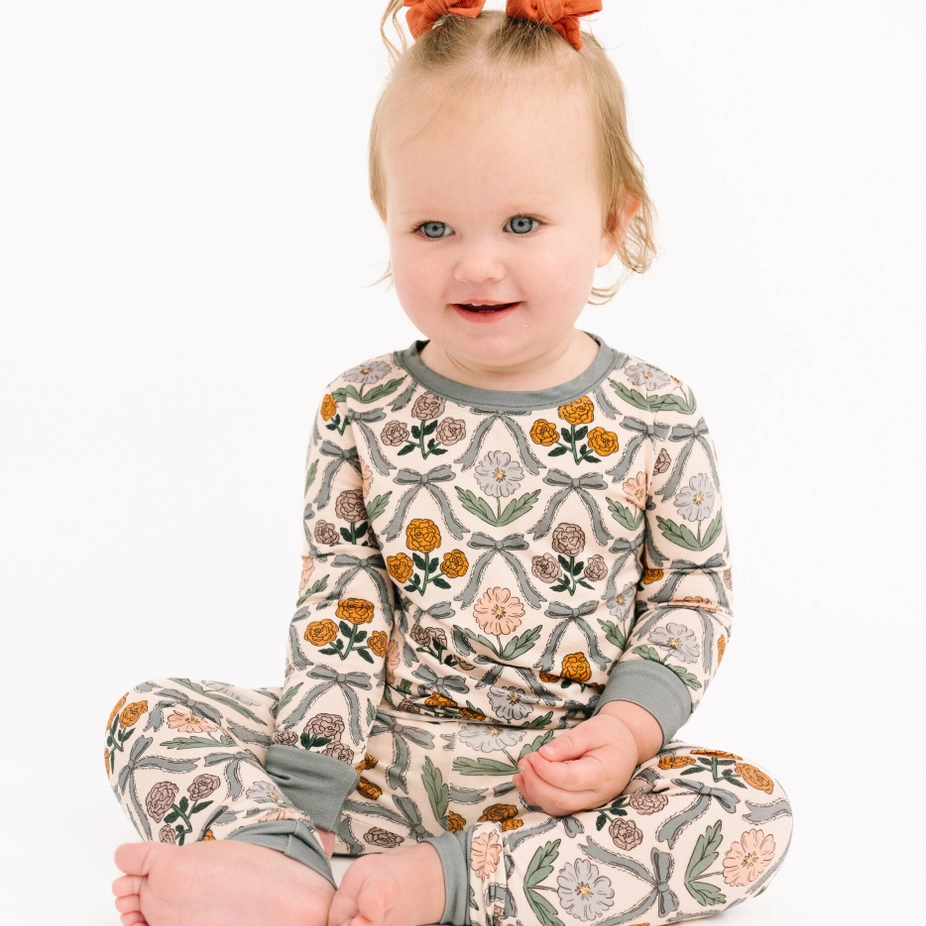 Cottage Bow Bamboo Set - Little One Shop