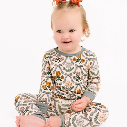 Cottage Bow Bamboo Set - Little One Shop
