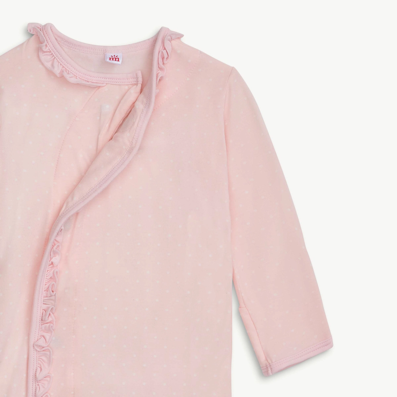 Pin Dot Pink Ruffle Gown & Hat - Magnetic Me