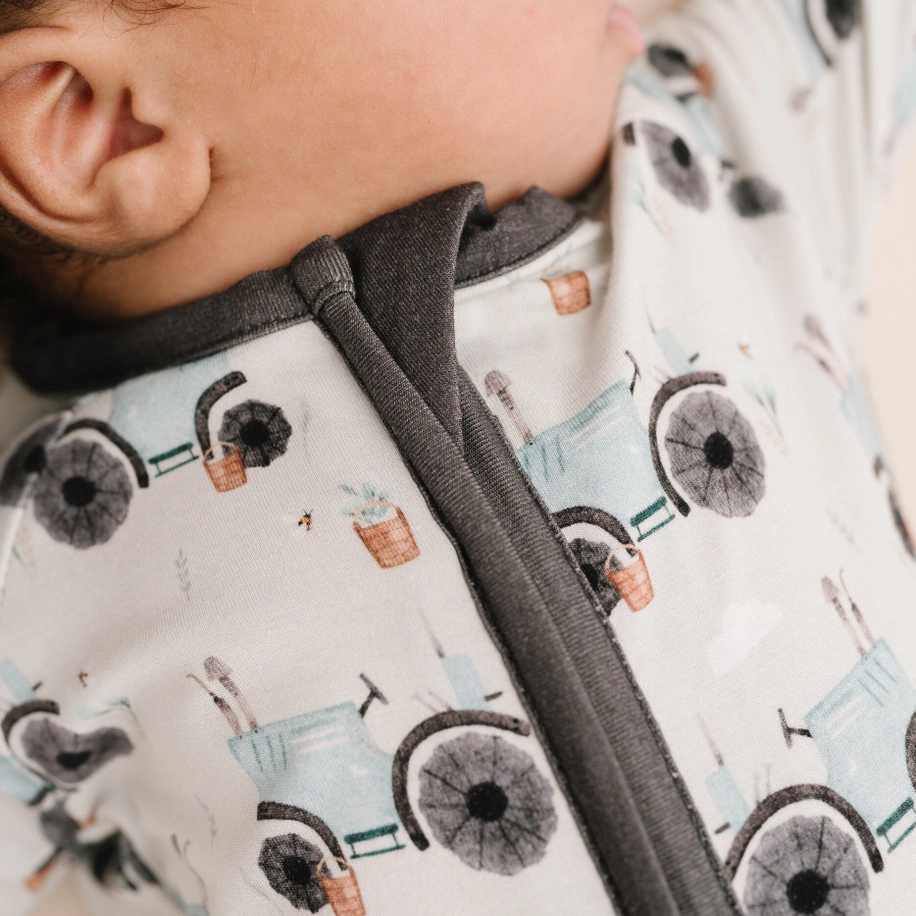 Blue Tractor Sleeper - Little One Shop