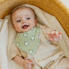 Cove Bandana Bibs - Copper Pearl