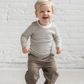 Olive Stripe Rory Ribbed Long Sleeve - Kendi