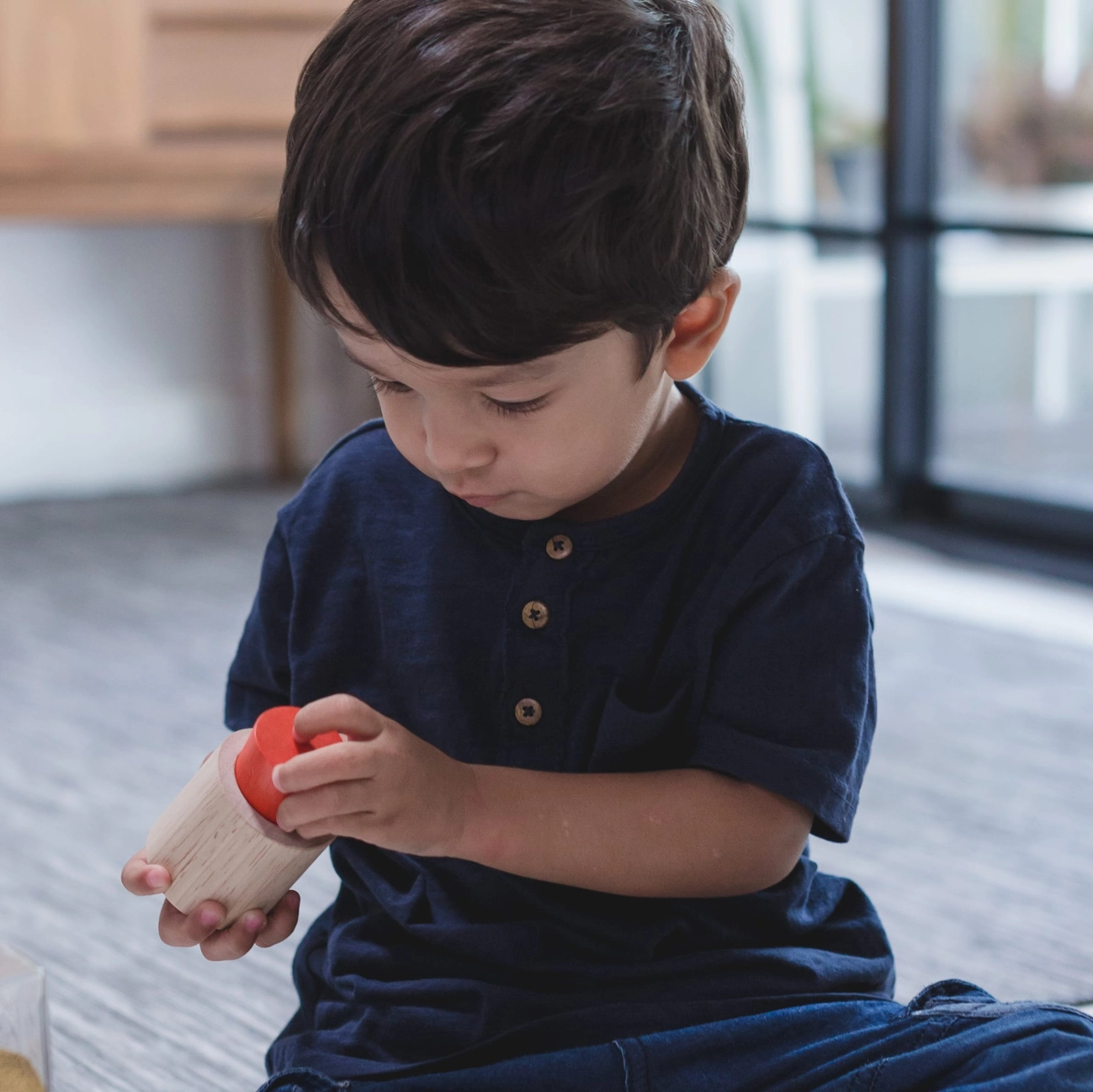 Geo Matching Blocks - Plan Toys