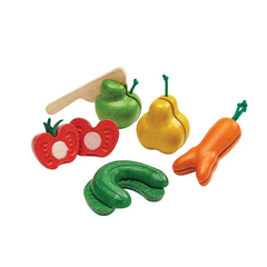 Wonky Fruit & Vegtables - Plan Toys